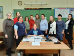 Елена Аркадьевна с коллегами